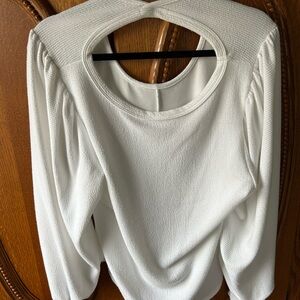 Elegant White Women's Top